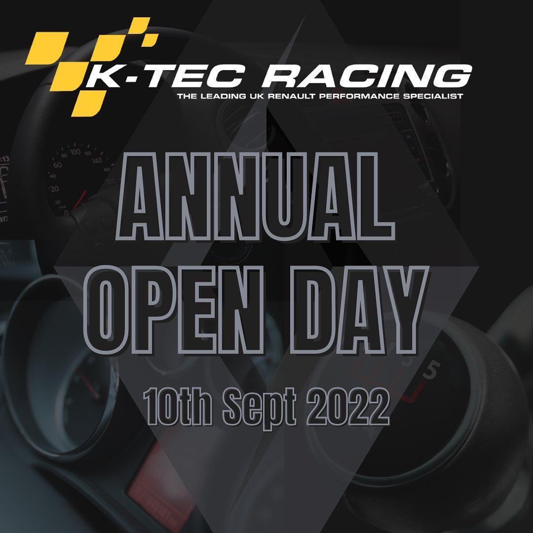 KTEC open day is BACK for 2022! - K-Tec Racing