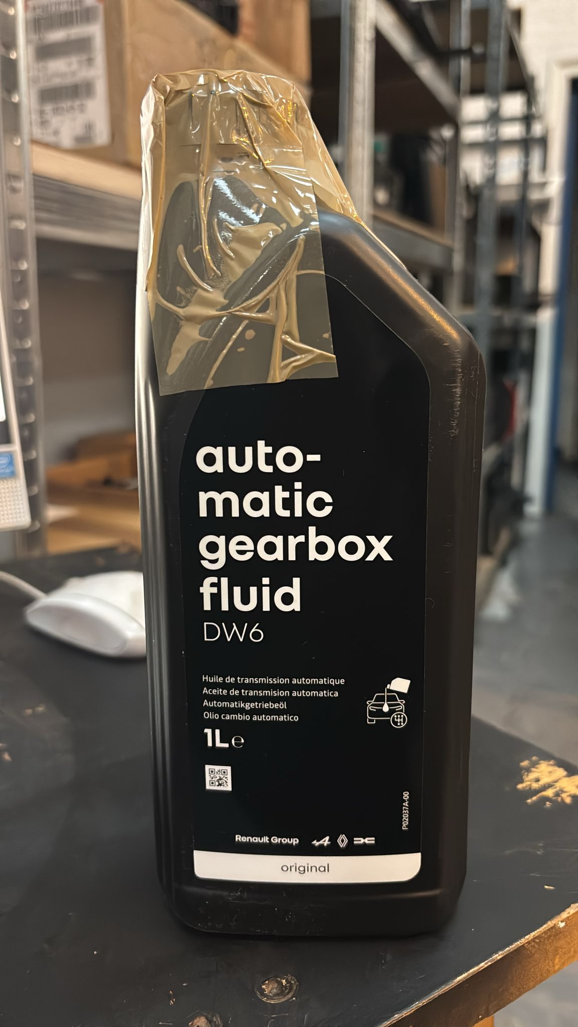 Automatic Gearbox Oil 1L 7717300552 Renault Original(DW6)-CLEARANCE