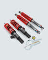 Kit Amortisseurs Filetés Réglables Pour Citroën C2 Et C3 - Abaissement 50mm - 6