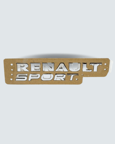 RENAULT SPORT LOGO NOIR MEGANE CLIO TWIN GT RS ORIGINAL BADGE 908921509R  LINE