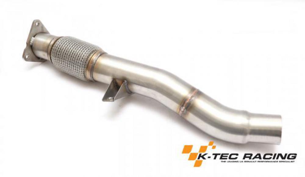 KTR Megane 3RS 3" Front Pipe For Akrapovic Exhaust - K-Tec Racing