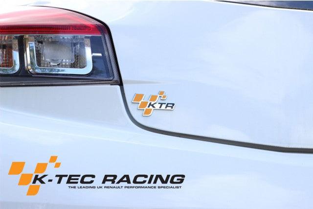 KTR Logo Chrome Boot Badge - K-Tec Racing