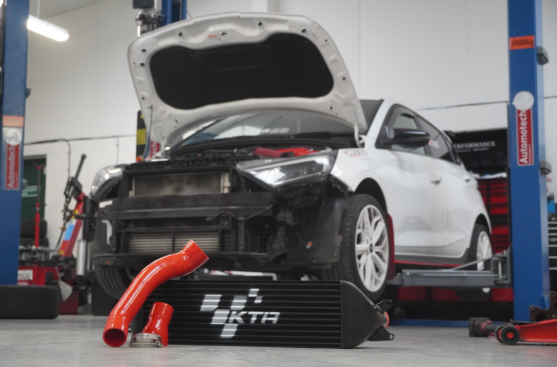 Boost Your Hyundai i20 N's Power with KTR's High-Performance Intercooler Kit