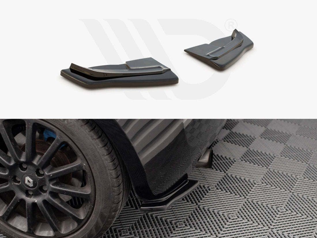 Maxton Clio 3RS 197 | 200 Rear Side Splitters