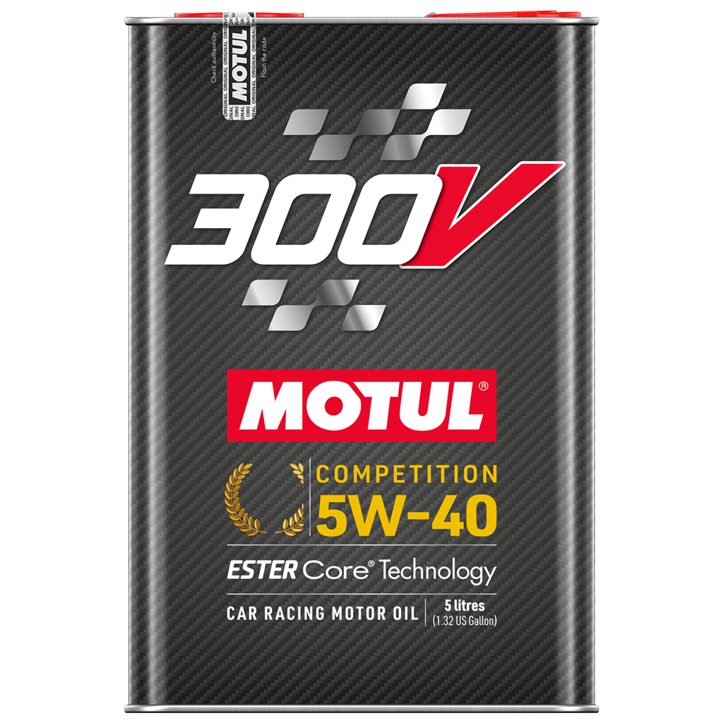Motul Motorsport 300V Competition 5W40 Engine Oil