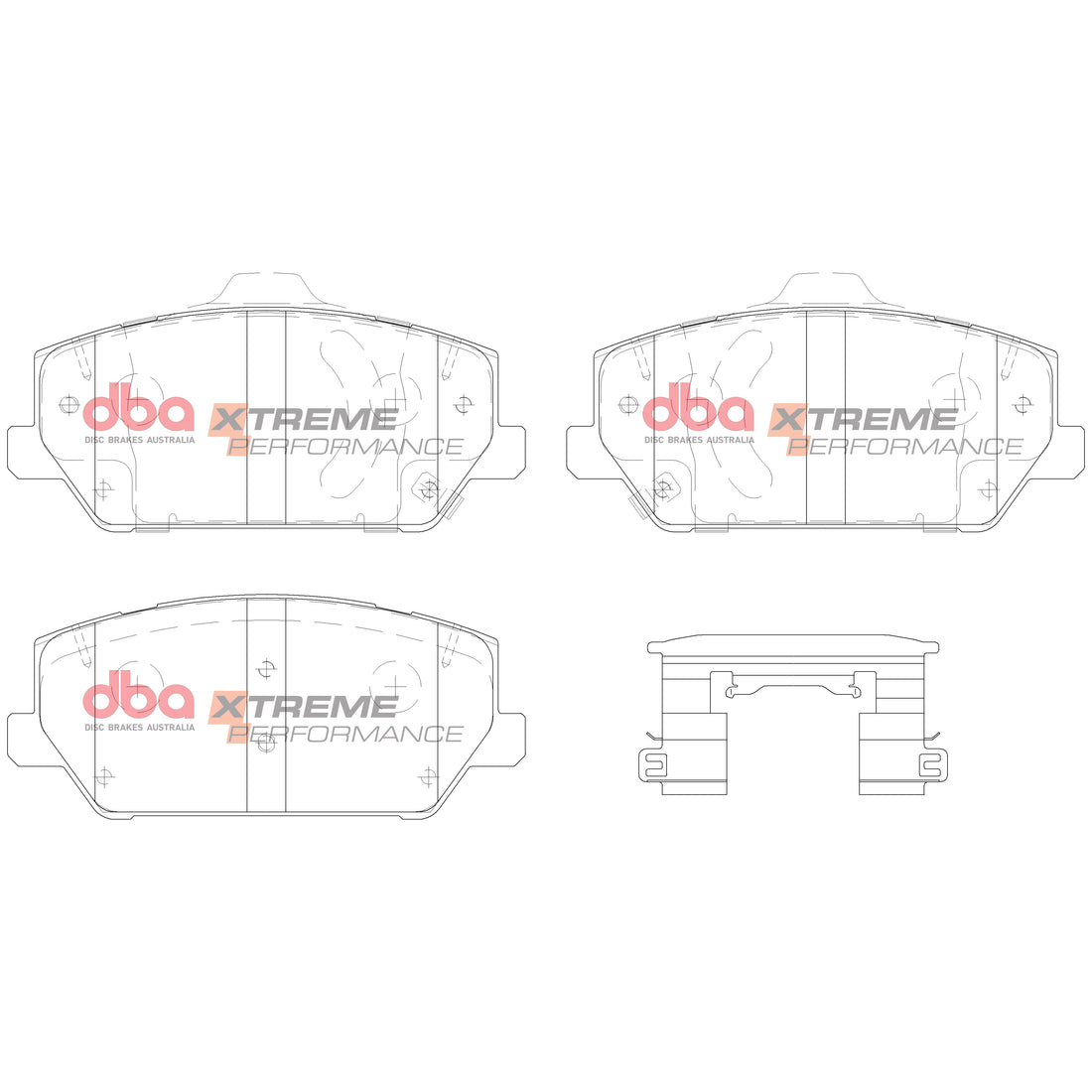 DBA Hyundai i30N PD Pre-facelift & Facelift Xtreme Performance Front Brake Pads