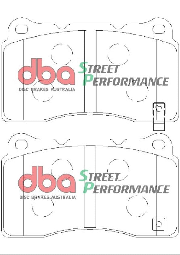 DBA Megane 3RS | Megane 4RS Street Performance Front Brake Pads