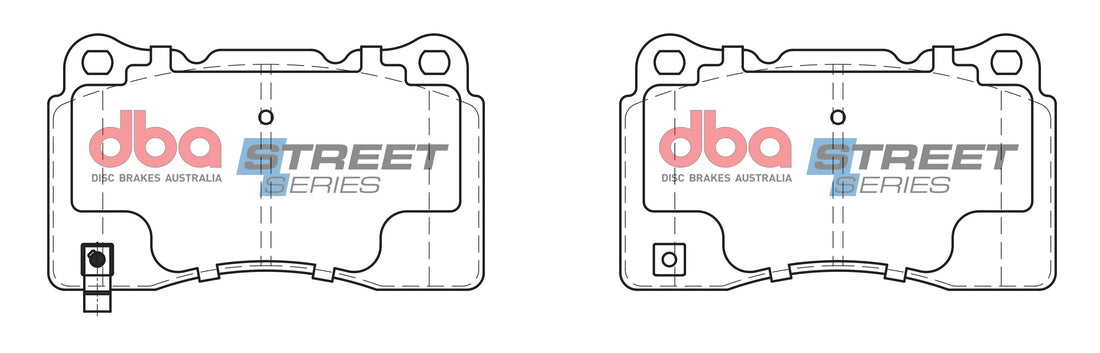 DBA Megane 3RS | Megane 4RS Street Series Front Brake Pads