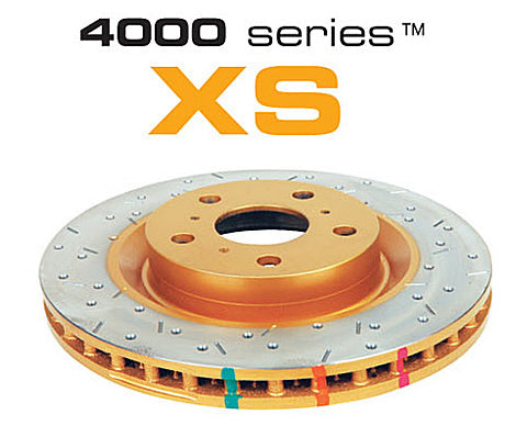 DBA Megane 3RS High Carbon Drilled & Grooved 4000 Series XS Front Brake Discs