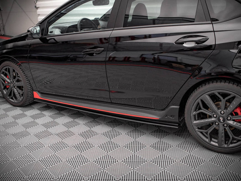 Maxton Design Hyundai i20N 2020> Mk3 Street Pro Side Skirt Diffusers