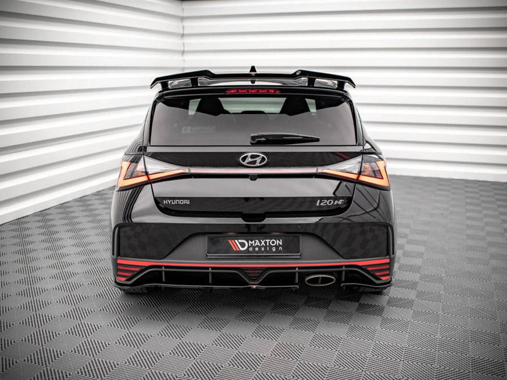 I20n Rally Rear Maxton Design Hyundai i20N 2020> Mk3 Central Vertical Bar Rear Diffuse