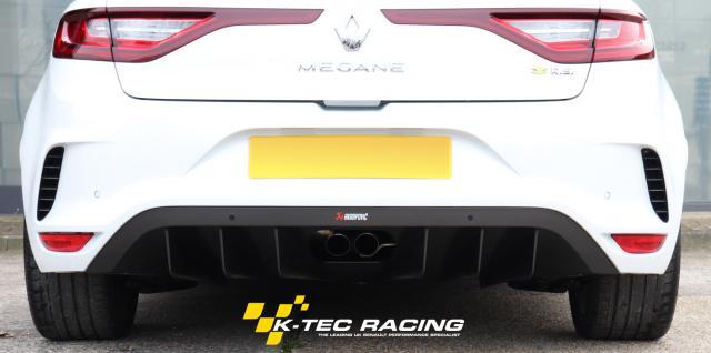 KTR Megane 4 RS Diffuser and Exhaust Package - K-Tec Racing