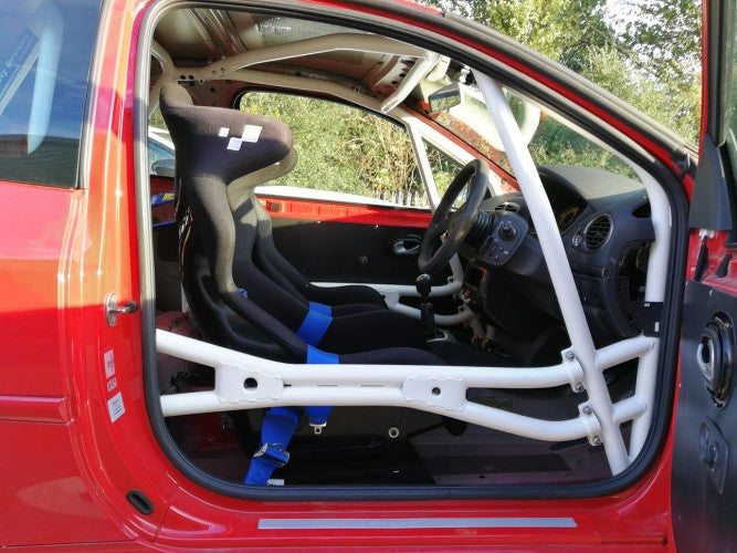 Safety Devices Clio 3RS Full 6-Point Cage - Satin Black (MSA Race Spec)