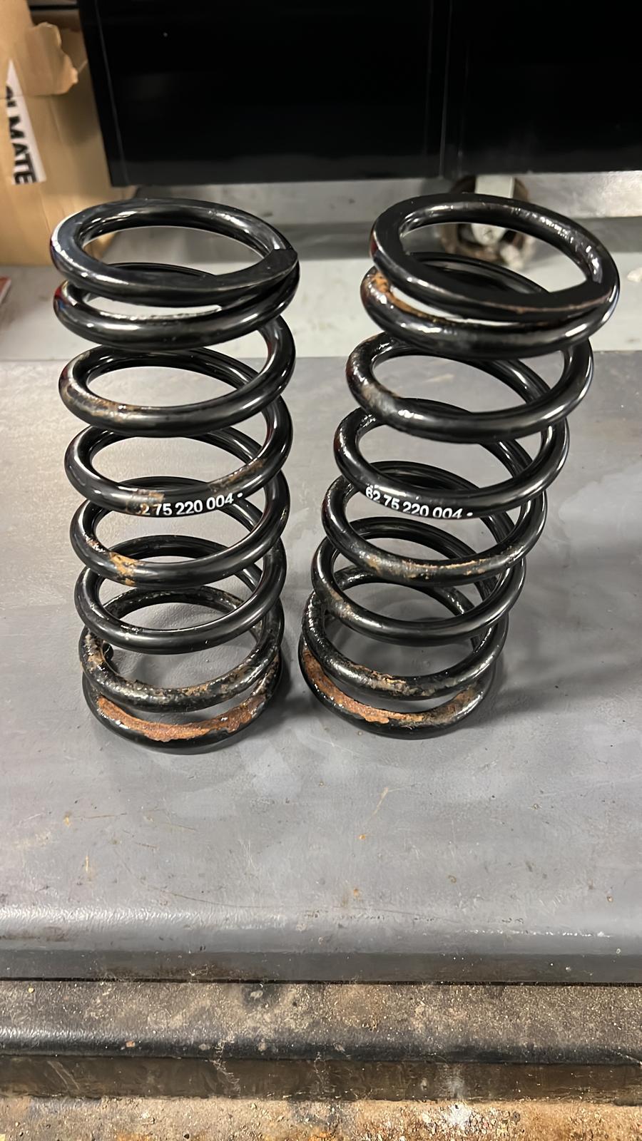 BC Coilover Megane 2RS rear replacement springs *USED*
