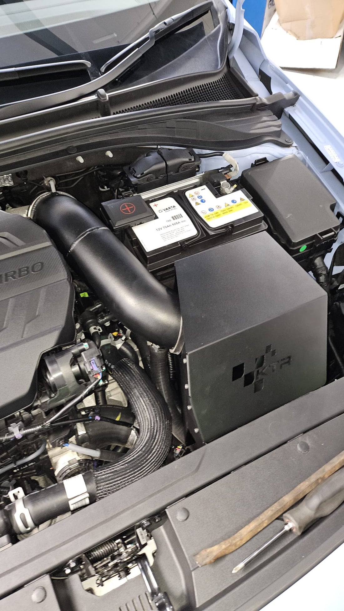 KTR Hyundai i30N Induction Kit Heatshield Cover Only