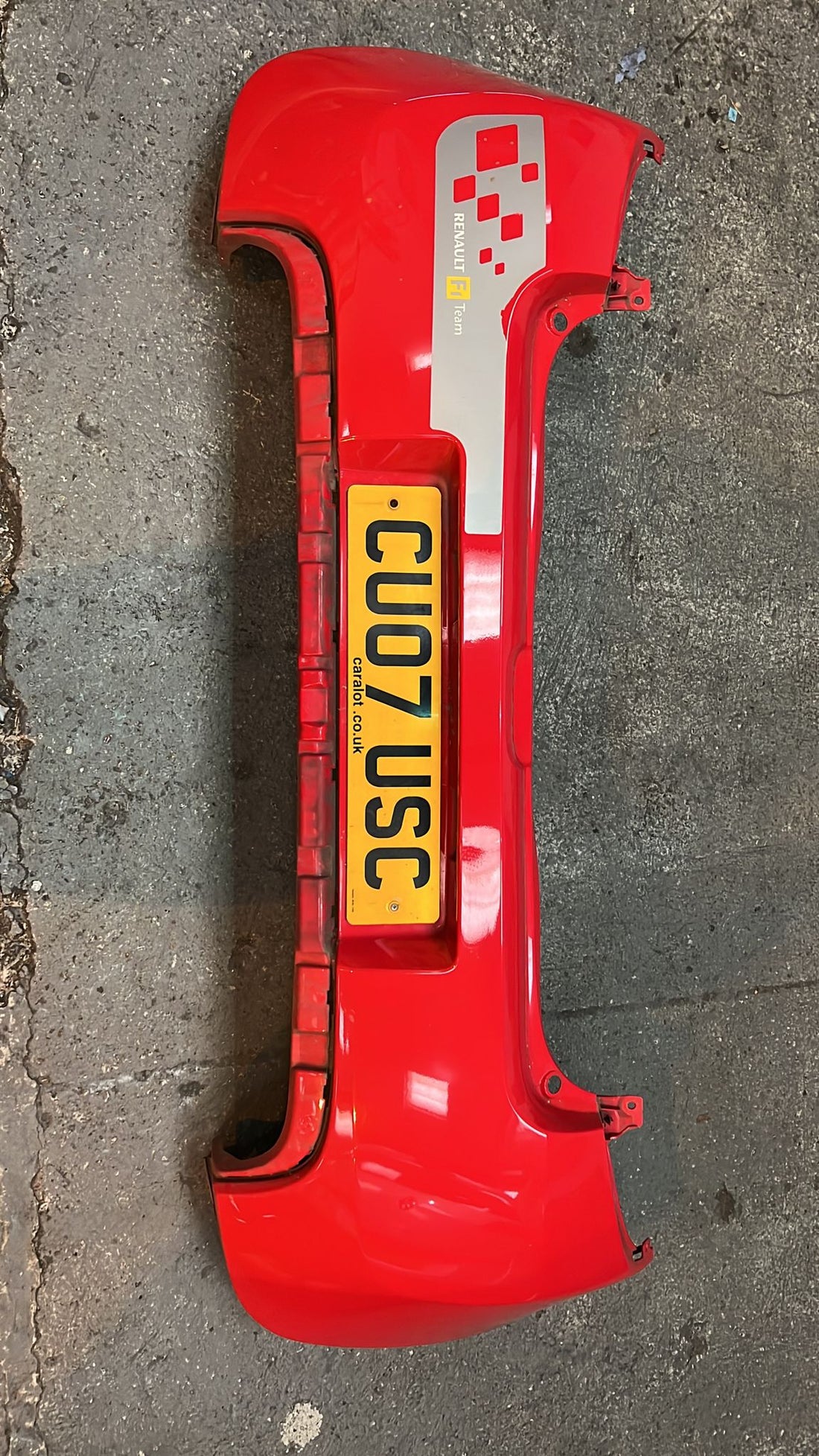 Genuine Renault Clio 3RS Ultra Red Rear Bumper *USED*