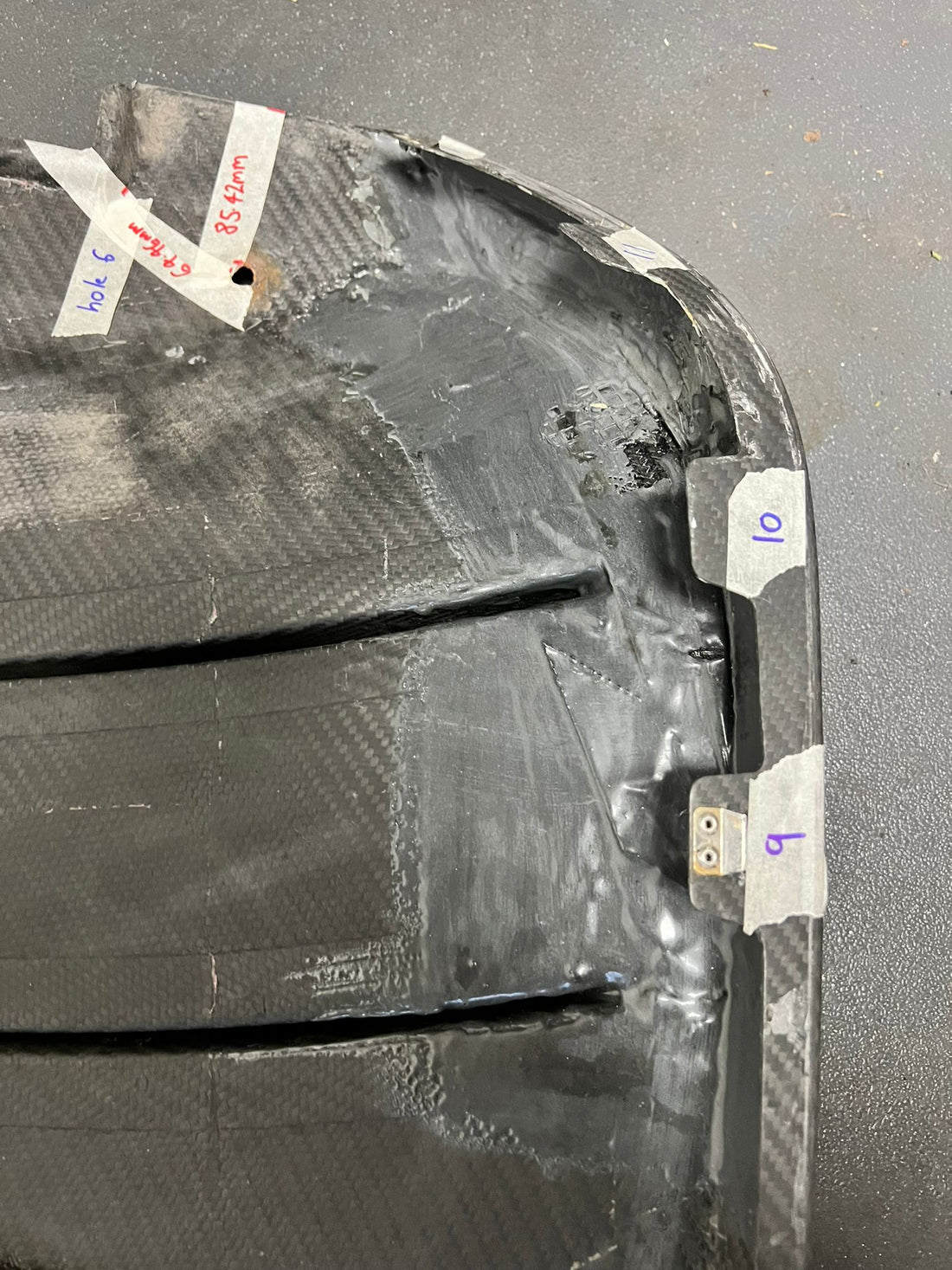 Genuine Renault Megane 4RS 300 Trophy-R Rear Carbon Diffuser *USED*