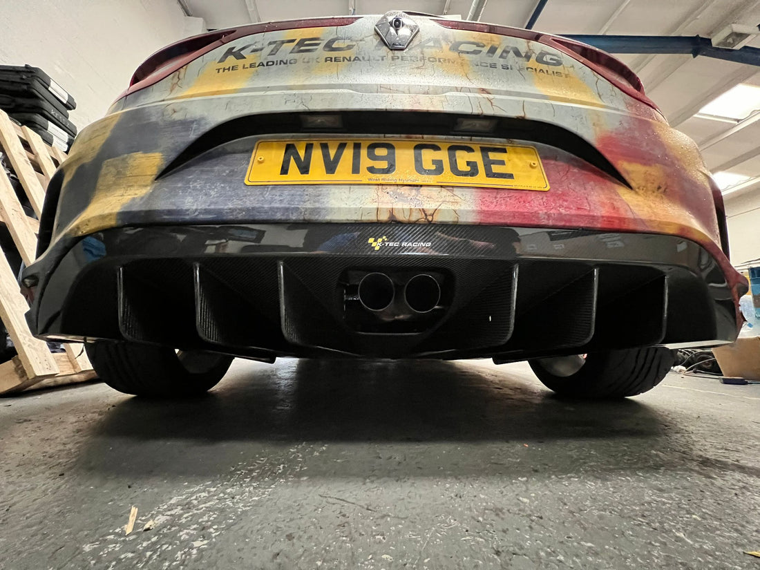 KTR Megane 4RS Carbon Rear Diffuser (Due Mid AUGUST)