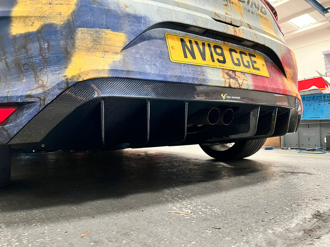 KTR Megane 4RS Carbon Rear Diffuser (Due Mid AUGUST)