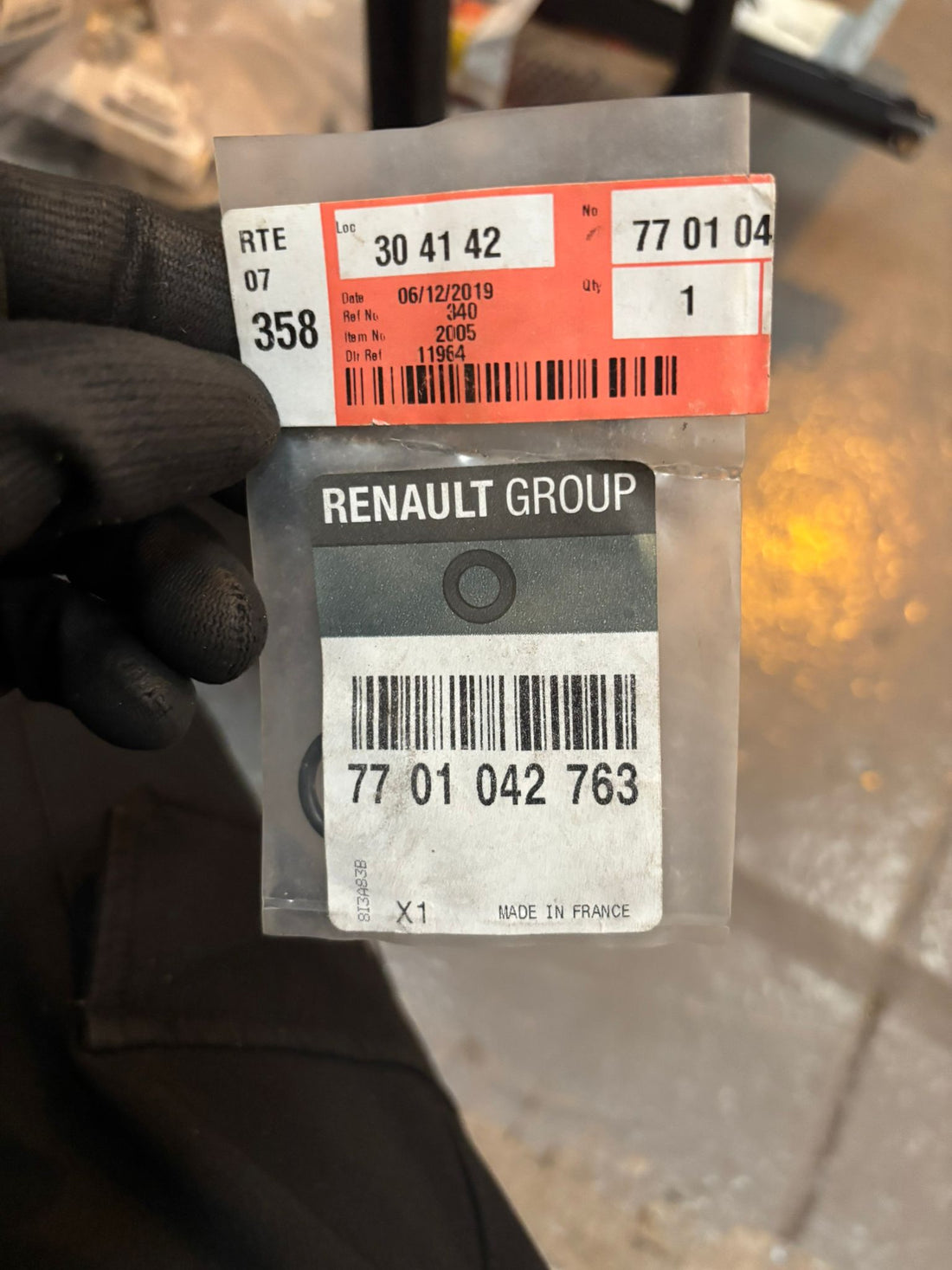 Genuine Renault Oil Seal Ring-CLEARANCE