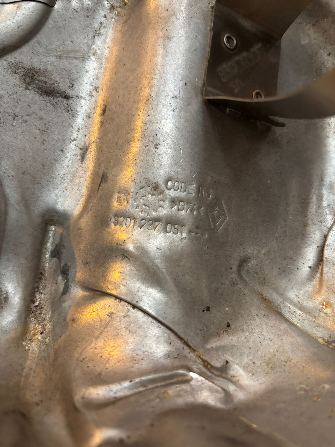 Genuine Renault Megane 3 Heat Shield-USED