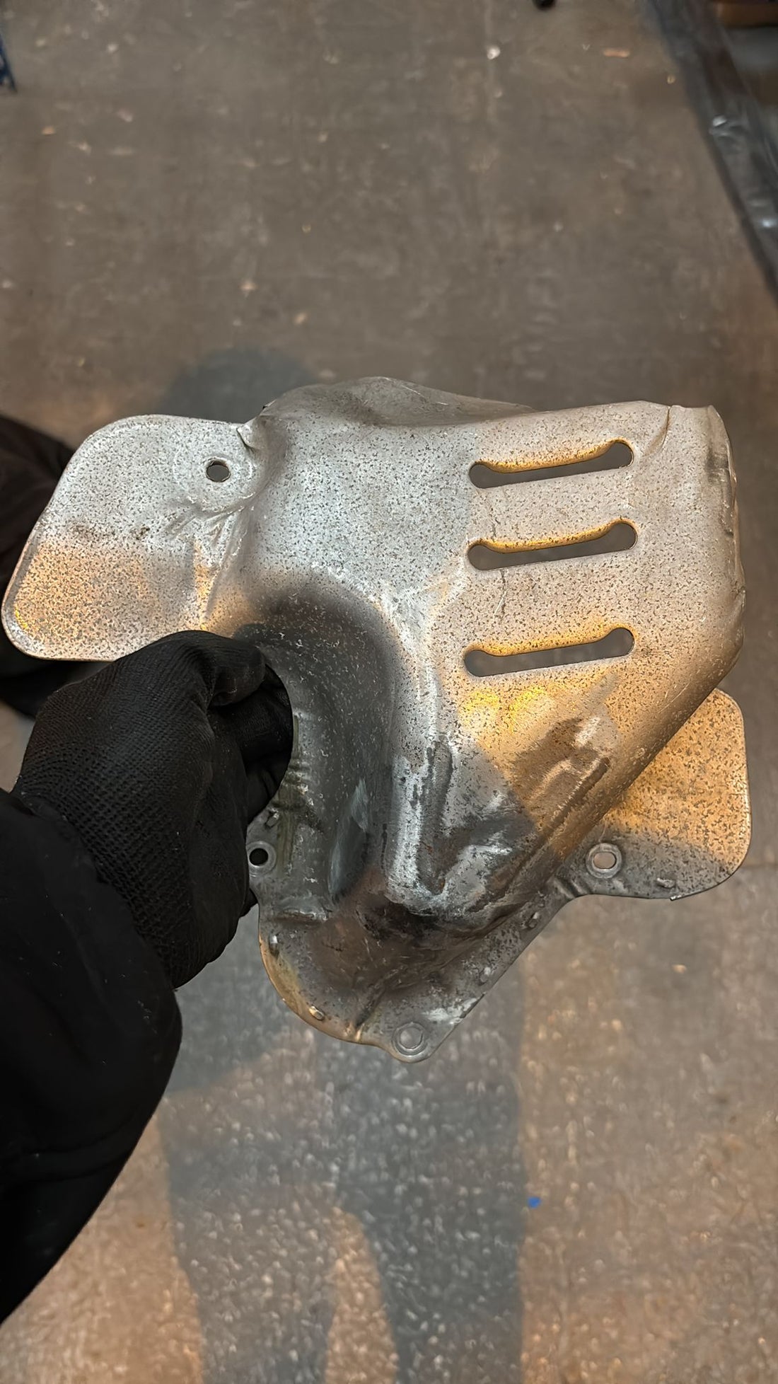 Genuine Renault Megane 2RS Turbo Heat Shield-USED