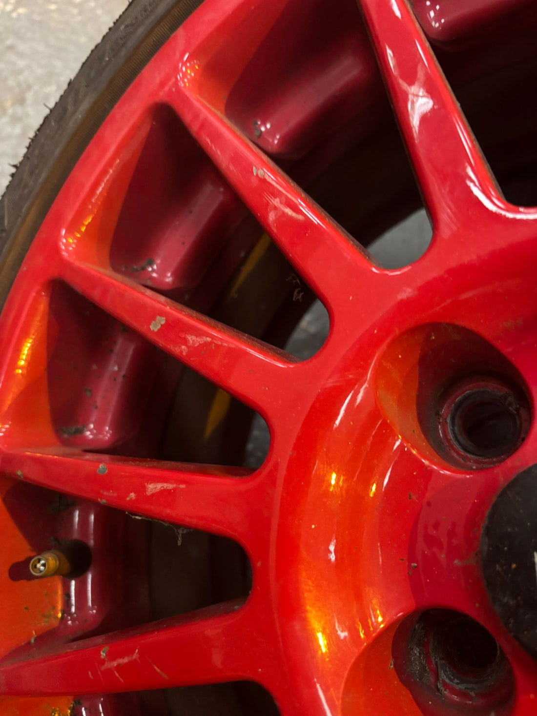 Abarth Centre Cap ALLOY wheels With Tyres (FULL SET)-USED