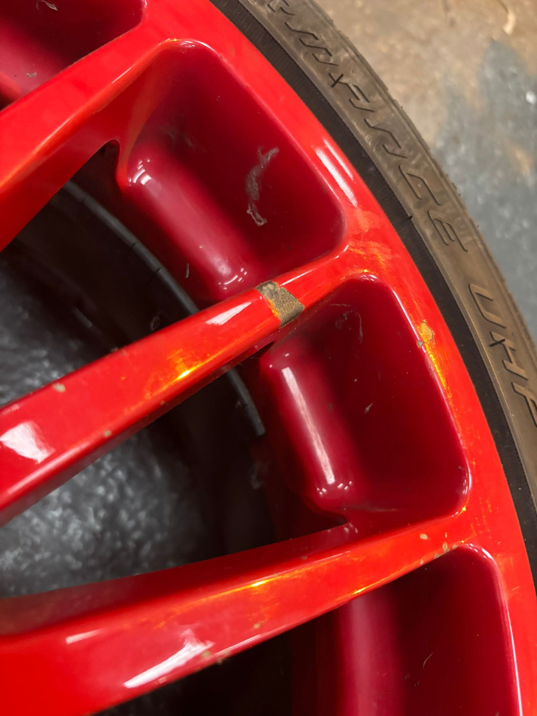 Abarth Centre Cap ALLOY wheels With Tyres (FULL SET)-USED