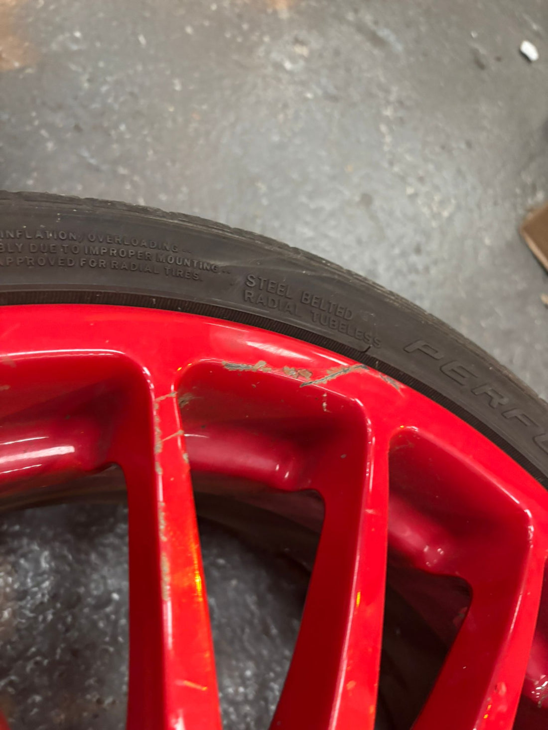 Abarth Centre Cap ALLOY wheels With Tyres (FULL SET)-USED