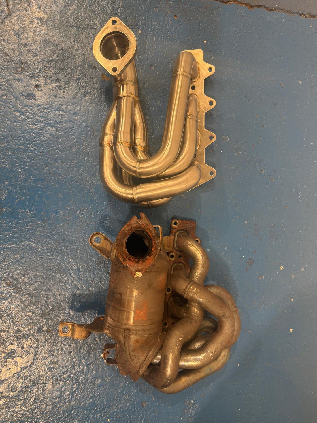 KTR Twingo 2RS Tubular Exhaust Manifold