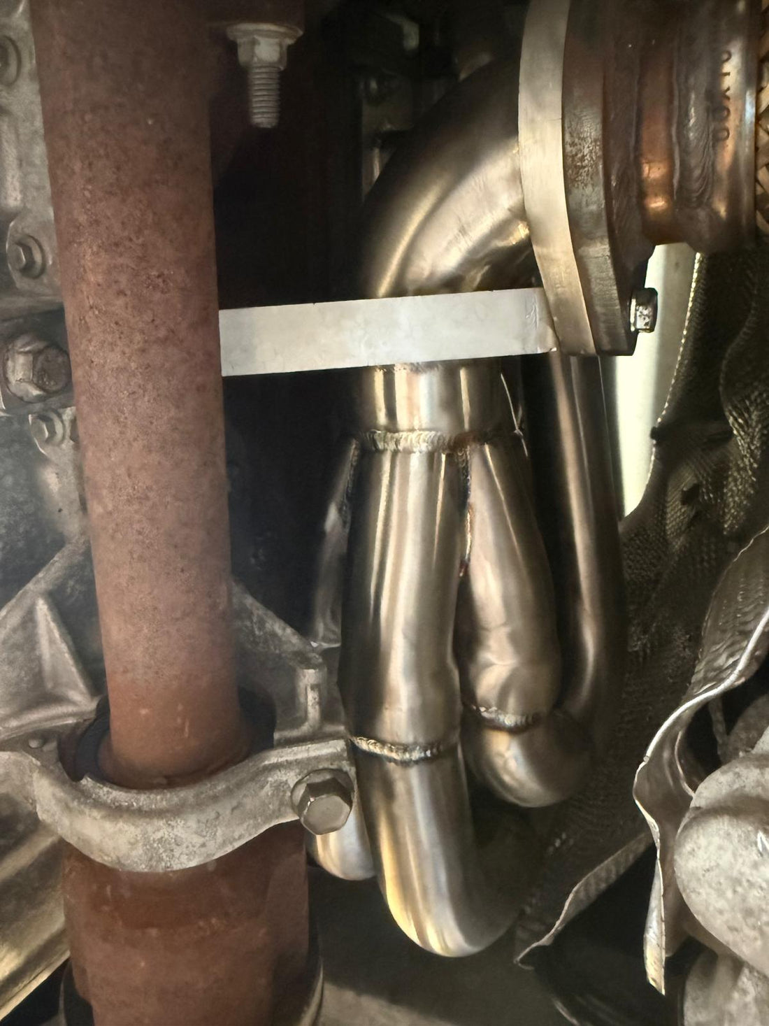 KTR Twingo 2RS Tubular Exhaust Manifold
