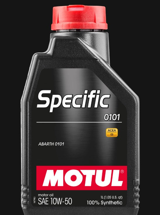 Motul Fiat Abarth 500 | 595 | 695 Specific 0101 10W50 Fully Synthetic Engine Oil