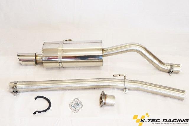 KTR Clio 2RS 172 Recessed Exhaust System - K-Tec Racing
