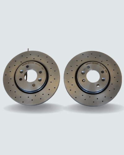 Brembo Clio 2RS & Twingo 2RS Xtra Drilled Front Discs - K-Tec Racing