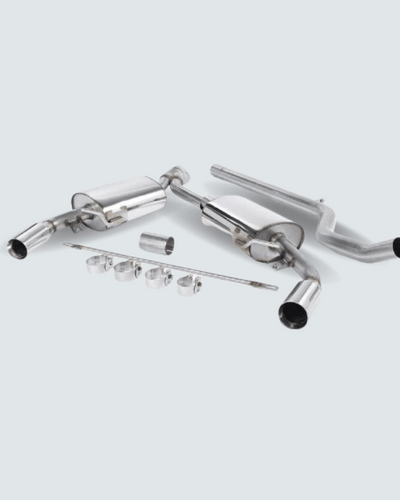 Milltek Clio 3RS Non-Resonated Catback Exhaust Systems - K-Tec Racing