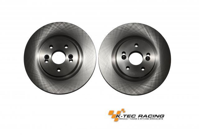 KTR Budget Line Clio 3RS and Megane 2RS Front Brake Discs - K-Tec Racing