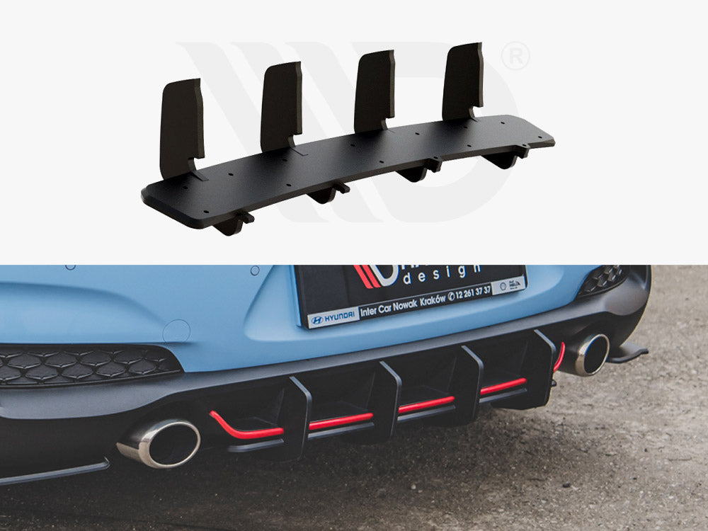 Maxton Design Hyundai i30N Mk3 2017>2020 Rear Splitters & Diffusers