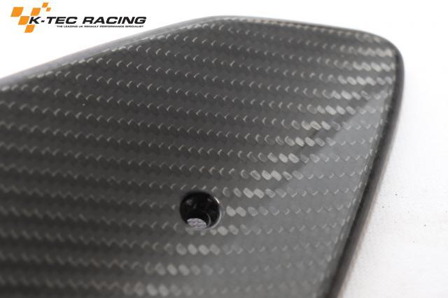 KTR Clio 3RS Carbon Spoiler End Plate Pair - K-Tec Racing