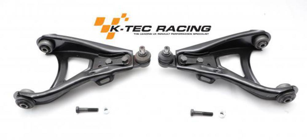 Aftermarket Heavy Duty Clio 2RS Lower Arms - K-Tec Racing
