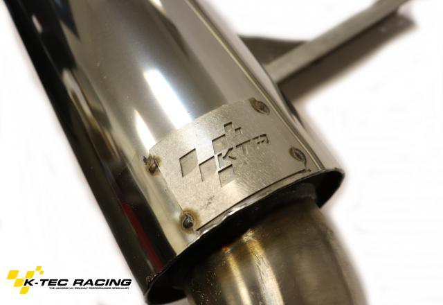 KTR Megane 3RS Turbo Back Decat Exhaust System - K-Tec Racing