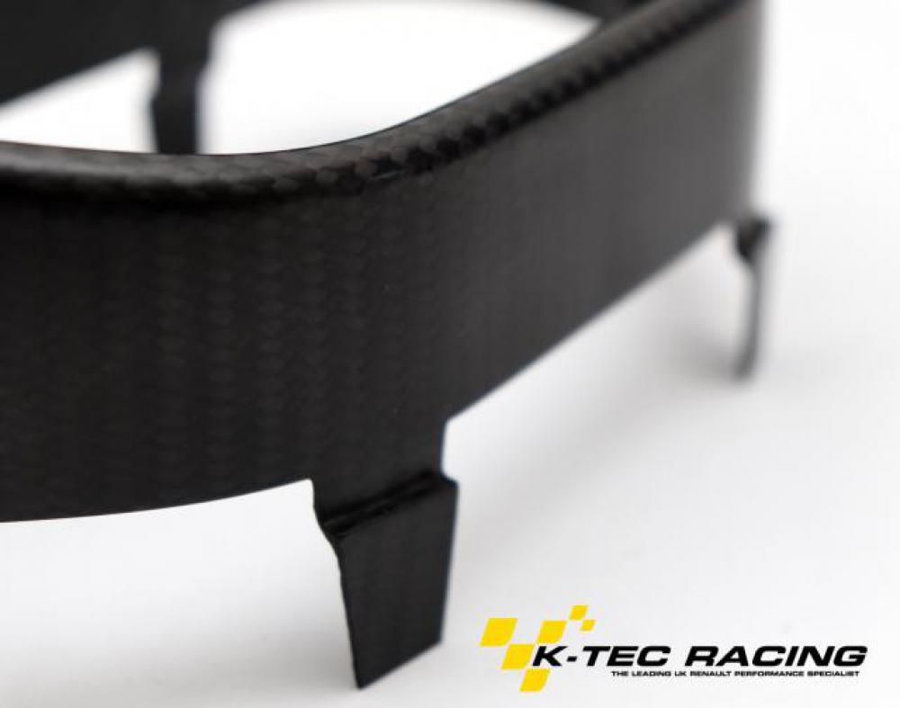 KTR Megane 3RS Carbon Exhaust Surround - K-Tec Racing