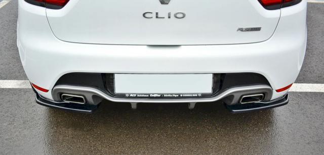 Maxton Clio 4RS Rear Side Splitters - K-Tec Racing
