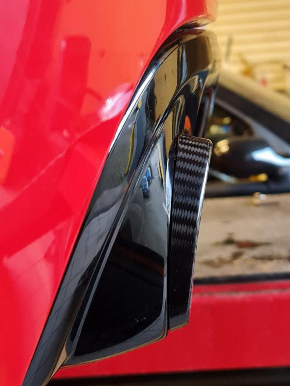 KTR Clio 3RS 200 Carbon Exhaust Surround (Pair) - K-Tec Racing