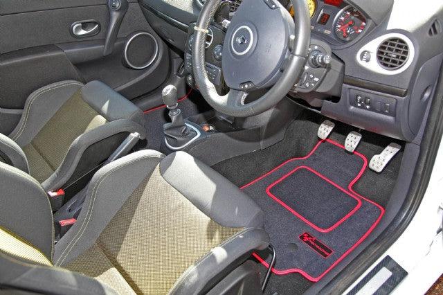 KTR Clio 3RS Tailored Interior Mat Set - K-Tec Racing