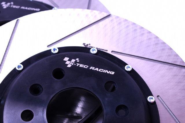 KTR Megane 4 RS Grooved 2-Piece 355mm Front Disc Kit - K-Tec Racing