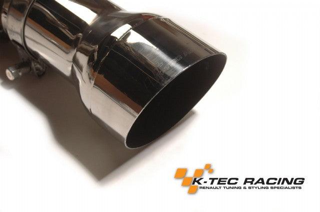 KTR Twingo 2RS Down Pipe Back 2.5 Inch Exhaust - K-Tec Racing